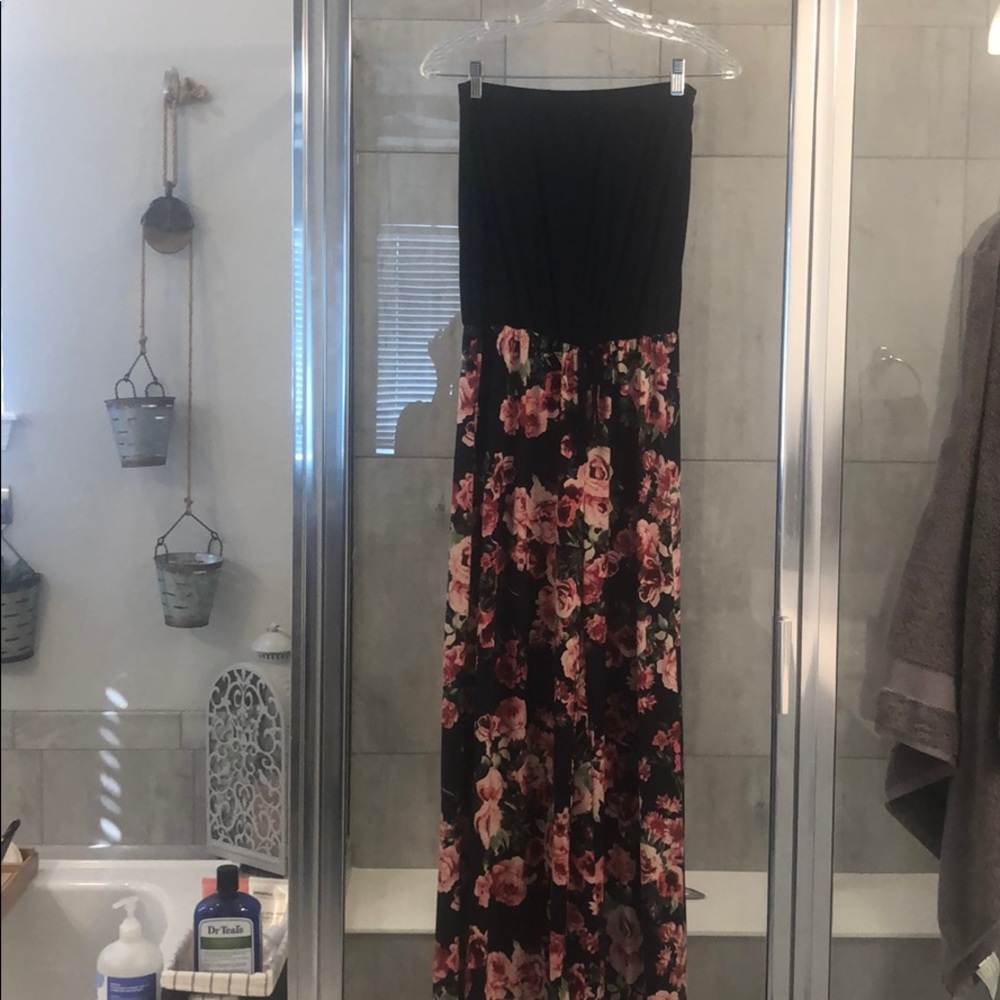 Strapless jumpsuit